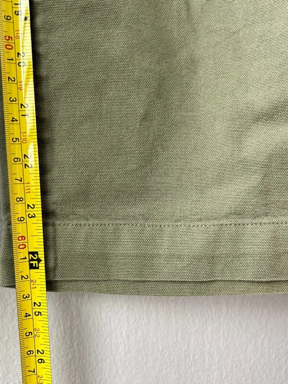The Great Eyelet Gunny Sack Paperbag Waist Pants Sage Green Women's Size 2/Small